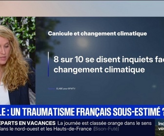 Replay BFM Première - EDITO - Vagues de chaleur, incendies… le sentiment d'isolement des Français face aux conséquences du changement climatique