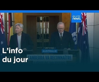 Replay L'info du jour | 11 août 2025 - Mi-journée