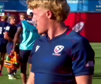 Replay Championnat du monde jeunes - Angleterre - USA - Rugby