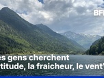 Replay ROBIN DE BFM - Canicule: ils partent chercher de la fraicheur en montagne