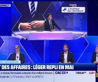 Replay Les experts du soir - Climat des affaires : léger repli en mai - 22/05