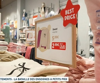Replay Un jour, un doc - Vêtements : la bataille des enseignes à petits prix