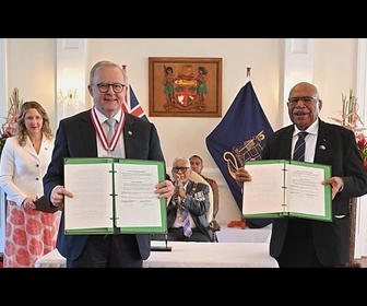 Replay L'Australie et les Fidji scellent une alliance de défense stratégique dans le Pacifique Sud