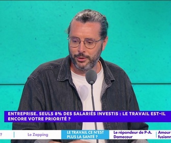 Replay Estelle Midi - Entreprise. Seuls 8% de salariés investis : le travail est-il encore votre priorité ?