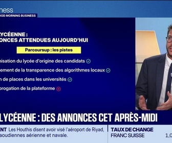 Replay Good Morning Business - Colère lycéenne : des annonces cet après-midi
