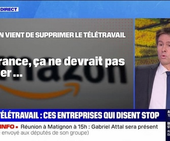 Replay Le Dej Info - Télétravail : ces entreprises qui disent stop ! - 19/09