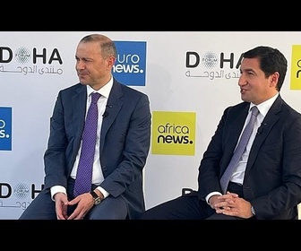 Replay Les représentants de l'Arménie et de l'Azerbaïdjan accordent une interview commune à Euronews