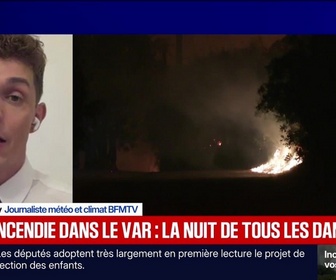 Replay BFM Grand Soir - Incendie dans le Var : la nuit de tous les dangers - 21/07