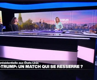 Replay Le débat - Kamala Harris - Donald Trump : un match qui se resserre ?