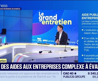 Replay Good Morning Business - Le coût des aides aux entreprises complexe à évaluer