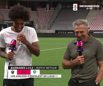 Replay Barrages L1/L2 : Dante annonce sa volonté de devenir entraîneur