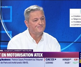 Replay Focus PME - Jean-Luc Tirel (LAMBERT MOTEURS) : Expert en motorisation ATEX - 13/04