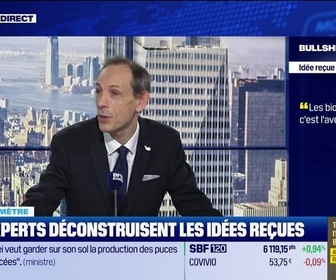 Replay BFM Bourse - Bullshitomètre : Les biocarburants, c'est l'avenir en Bourse - FAUX répond Gilles Petit - 11/12