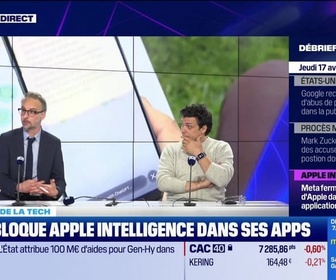 Replay Tech & Co, la quotidienne - Meta bloque Apple Intelligence dans ses apps - 17/04