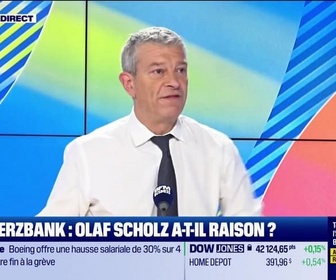 Replay Le débat - Nicolas Doze face à Jean-Marc Daniel : Commerzbank, Olaf Scholz a-t-il raison ? - 24/09