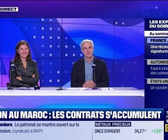 Replay Les experts du soir - Macron au Maroc : les contrats s'accumulent - 29/10