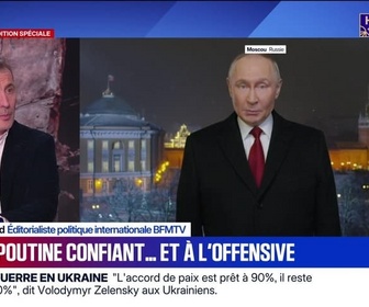 Replay BFM Grand Soir - Voeux de Poutine : nous croyons en notre victoire - 31/12