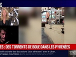 Replay BFM Grand Soir - La Mongie : la route coupée par les intempéries - 15/08