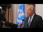 Replay Au sommet de l'Organisation de coopération de Shanghai, Guterres appelle à mettre fin aux guerres
