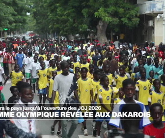Replay Journal de l'Afrique - La flamme olympique des JOJ révélée aux Dakarois