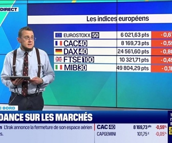 Replay Tout pour investir - Le tableau de bord : Une baisse de moins 0,6% pour le CAC40 - 08/06