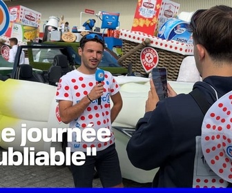 Replay ROBIN DE BFM - Il conduit le poireau de la caravane du Tour de France