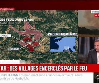 Replay Les émissions spéciales - Édition spéciale : Var, des villages encerclés par le feu - 01/08