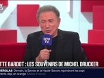 Replay 20H BFM - Mort de Brigitte Bardot: On a eu évidemment les animaux en commun (...) on s'écrivait beaucoup, assure Michel Drucker