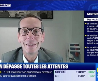 Replay BFM Bourse - USA Today : Micron monte, fin du chemin de croix pour la Tech US ? - 18/12