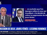 Replay BFM Grand Soir - Jours fériés : la première concession de Lecornu ? - 13/09