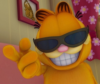 Replay Garfield & Cie - Chat perché