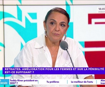 Replay Estelle Midi - Retraites. Amélioration pour les femmes et la pénibilité : est-ce suffisant ?