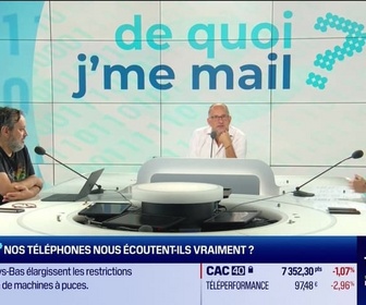 Replay De Quoi J'me Mail : Est-ce que notre smartphone nous écoute ? (1/2) - 08/09