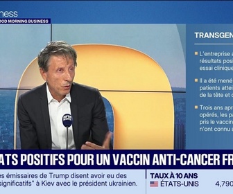 Replay Good Morning Business - French Tech : Résultats positifs pour un vaccin anti-cancer français - 07/09