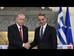 Replay Grèce-Turquie : Recep Tayyip Erdogan reçoit Kyriakos Mitsotakis à Ankara