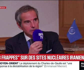 Replay 20H BFM - Guerre au Moyen-Orient: Au moment des frappes de l'année dernière l'Iran avait de quoi fabriquer plus de dix bombes atomiques, affirme Rafael Grossi
