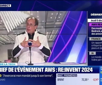 Replay Tech & Co, la quotidienne - Le débrief de l'événement AWS re:Invent 2024 - 05/12