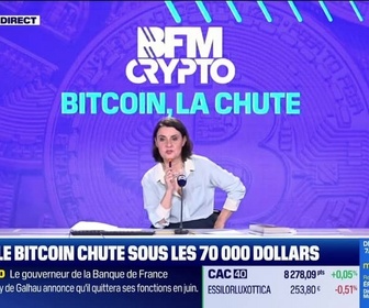 Replay BFM Crypto, le Club : Le Bitcoin chute sous les 70 000 dollars - 09/02