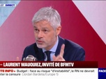 Replay Face à Face - Budget: Il faut sortir la France de cette espèce de système socialo-étatiste, estime Laurent Wauquiez (LR)