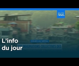Replay L'info du jour | 1er septembre 2026 - Matin
