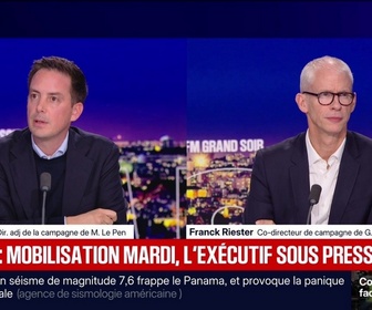Replay BFM Grand Soir - Blocus lycéens : une réponse policière proportionnée ? - 09/10