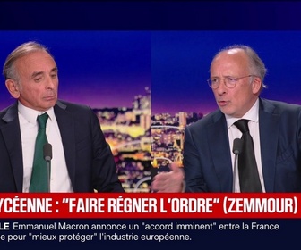 Replay BFM Grand Soir - Violences : L'âge n'importe plus , estime Zemmour - 12/10