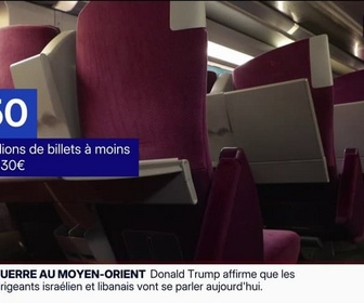 Replay BFM Première - Si on veut que ça soit une solution écologique, il faut que ça soit accessible à tous: face à la hausse du coût du carburant, faut-il baisser les prix du train?