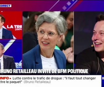 Replay BFM Politique - Non: Bruno Retailleau ne quittera pas le réseau social X