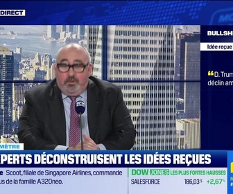 Replay BFM Bourse - Bullshitomètre : D. Trump accélère le déclin américain - FAUX répond Emmanuel Lechypre - 07/05