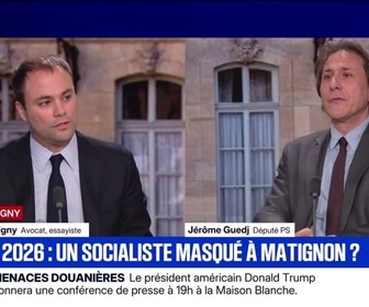 Replay SIGNÉ CONSIGNY - Budget: La France est sous domination socialiste depuis une trentaine d'années, déclare Charles Consigny, avocat et essayiste