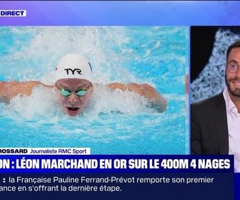 Replay News Box - Natation : Léon Marchand sur le toit du monde - 03/08