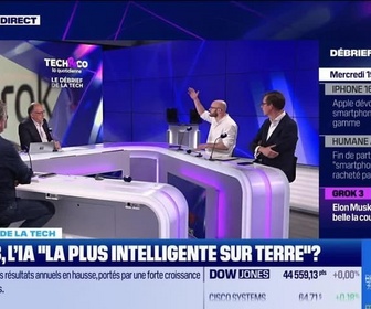 Replay Tech & Co, la quotidienne - Grok 3, l'IA la plus intelligente sur terre ? - 19/02