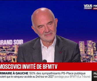 Replay BFM Grand Soir - Pierre Moscovici invité de BFMTV - 03/10