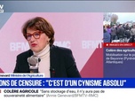 Replay Face à Face - Motions de censure: la ministre de l'Agriculture Annie Genevard fustige le cynisme et l'incohérence absolue du RN et de LFI
